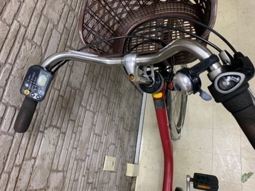 東京23区配達無料　新基準 Panasonic パナソニック ビビDX 8.9Ah 電動自転車☆中古☆パナ 26