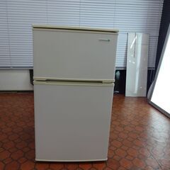 ID 129061　冷蔵庫　２ドア　ヤマダ　90L　２０１６年製...