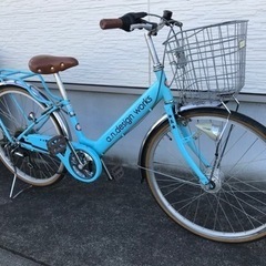 24インチ　and design works 自転車