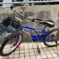 カゴ付自転車20インチBMX