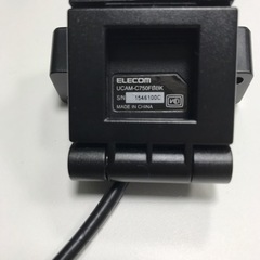 W ebカメラ　ELECOM UCAM-C750FBBKの画像
