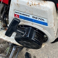 耕運機　三菱　MM270の画像