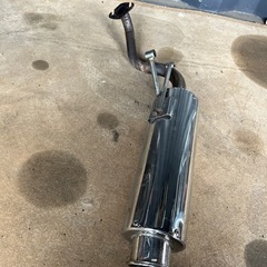 ライブディオZX3534社外スポーツマフラーの画像