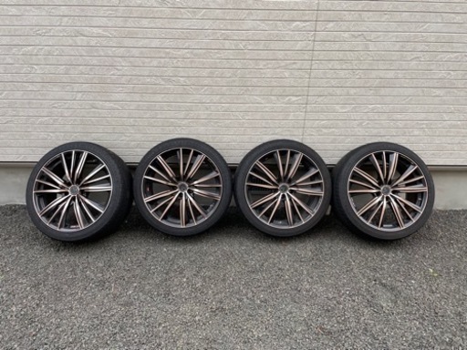 【値下げ】19インチ　レオニスFY 限定カラー　タイヤ付き　4本セット