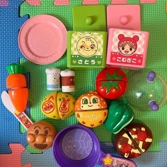 【大人気アンパンマンキッチンセット】の画像