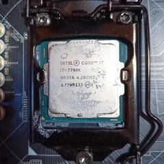限界値下げ　ジャンク　intel　core i7 7700k　c...