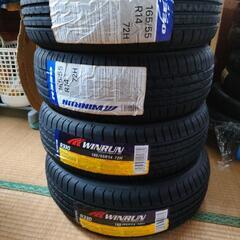 お得！新品輸入タイヤ4本セット　165/55-14の画像
