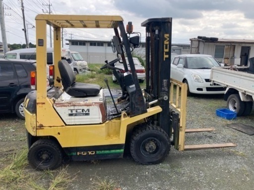 TCMフォークリフト 1トン 3レバー F/シフト