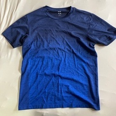フェデラー選手 錦織選手着用デザイン？ Tシャツ L 青