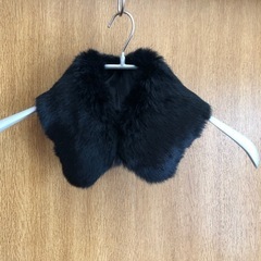リアルファー　ラビット　つけ襟