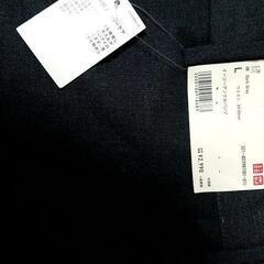 [未使用品]UNIQLO イージーアングルパンツ L dark grayの画像