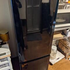 受け渡し先決まりました 三菱 冷蔵庫 黒 168L 引取のみ
