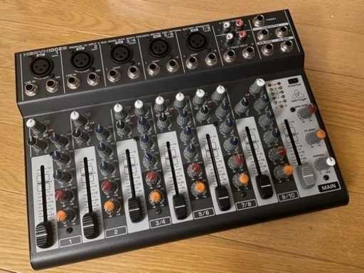 BEHRINGER XENYX 1002B 10chアナログミキサー