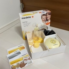 お値下げ‼︎‼︎   medela.  スイング電動さく乳器の画像