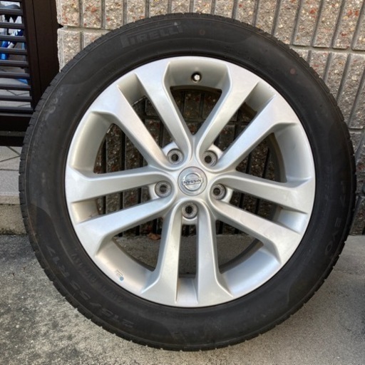 日産純正ホイール215/55R17 ピレリP7EVO
