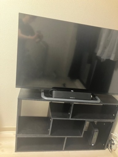 50型テレビ　テレビ台　スピーカー　セット