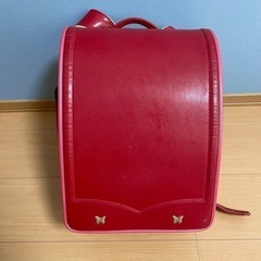 「貰って下さい」中古　萬勇鞄のランドセル