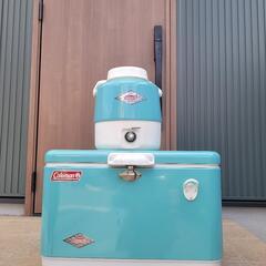 Coleman スチールベルトクーラーボックス、ジャグ