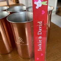 銅のコップの画像