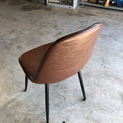 金泉黄ララ　レトロ モダン ヴィンテージ カフェ風　ダイニングチェアーの画像