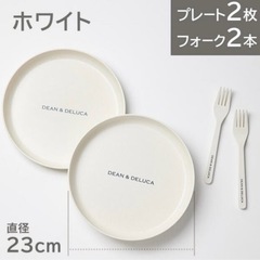 DEAN&DELUCA バンブープレート＋フォーク