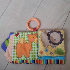 フィッシャプライス　布絵本の画像