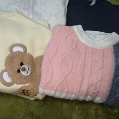 140サイズの女の子セーター