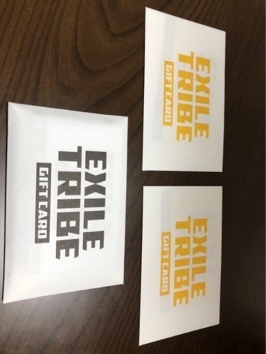 EXILE TRIBE ギフトカード