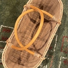 未使用　アジアン籠　の画像