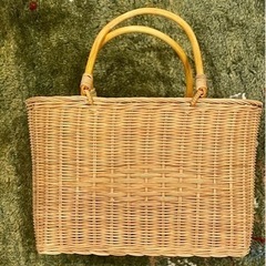 未使用　アジアン籠　