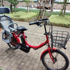 (取引中)電動アシスト自転車　ヤマハパスバビー(幼児二人載せ可)