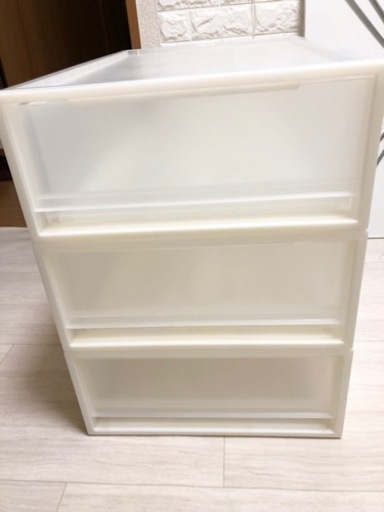 無印良品　衣装ケース　3段