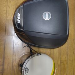 バイク リアキャリア＋リアボックスセット の画像