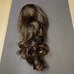 ハロウィン、キャバ、カールウィッグ　ブラウンロング　50cmの画像