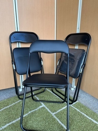 ☆ニトリ☆折りたたみチェア レストBK☆まとめて35脚！☆パイプイス☆程度良好