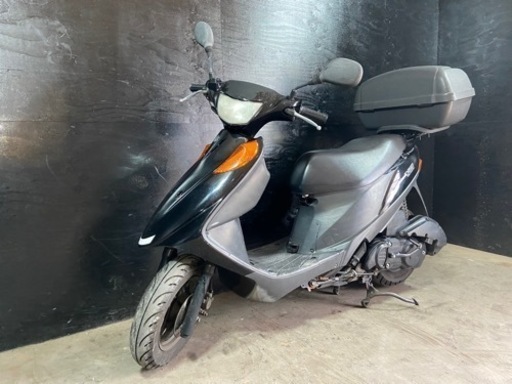 買取強化中！！★お支払総額7.5万円★ スズキ アドレスV125 CF4EA リアボックス付き！激安ワンツー！小回り最強！通勤通学に！配達にも♪ 関東圏内即日配送可能です！