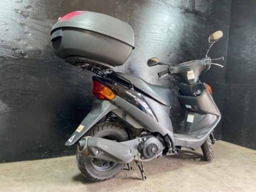 買取強化中！！★お支払総額7.5万円★ スズキ アドレスV125 CF4EA リアボックス付き！激安ワンツー！小回り最強！通勤通学に！配達にも♪ 関東圏内即日配送可能です！