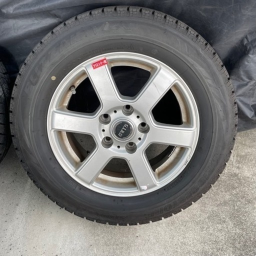 2018年製造 スタッドレスタイヤ タイヤホイール 4本セット ブリヂストン BRIDGESTONE VRX 195/65r15 セレナで使用 まだまだ走れます