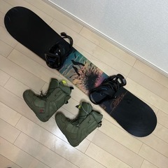 すぐ滑れるスノボセット(レトロBurton)