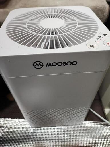 Moosoo 空気清掃機　フィルター新品付き