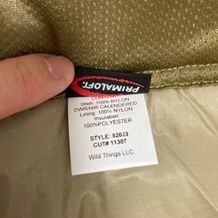 Wild things tactical マルチカム level 7 ワイルドシングス　high loft jacket デナリ の画像