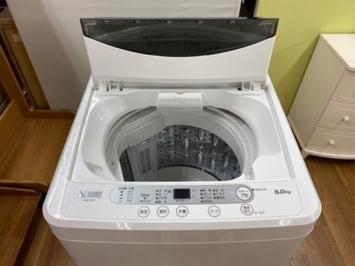 I717 ★ YAMADA 洗濯機 （6.0㎏）★ 2019年製 ⭐動作確認済⭐クリーニング済