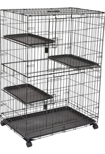 猫用ケージ 大型 3階層
