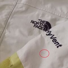 THE NORTH FACE マウンテンパーカ HyVent ハイベント WOMENS/FEMMES S/P RN61661 CA30516 ザ ノース フェイス 白系/黄緑 アウトドア 札幌市東区 新道東店の画像