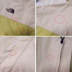 THE NORTH FACE マウンテンパーカ HyVent ハイベント WOMENS/FEMMES S/P RN61661 CA30516 ザ ノース フェイス 白系/黄緑 アウトドア 札幌市東区 新道東店の画像