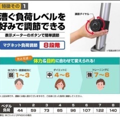 アルインコ　フィットネスバイク　美品の画像