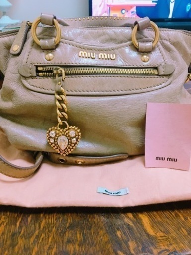 お値下げ！！miu miu ショルダーバック