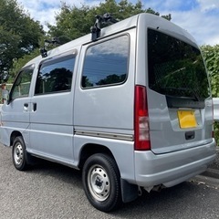 平成19年 サンバー バン TV1 シルバー 2WD AT AC PS PW 走行12.5万キロ 車検対応可の画像