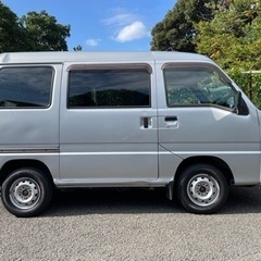 平成18年 サンバーバン Dias TV2 シルバー 4WD MT AC PS PW 走行21.4万キロ 車検対応可の画像