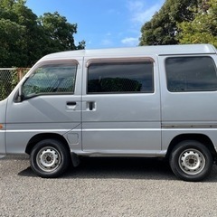 平成18年 サンバーバン Dias TV2 シルバー 4WD MT AC PS PW 走行21.4万キロ 車検対応可の画像